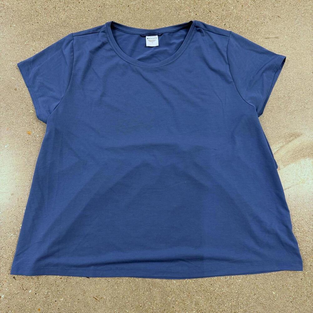 Athleta Women's Air Out Cinch Tee - Size 1X Plus Activewear